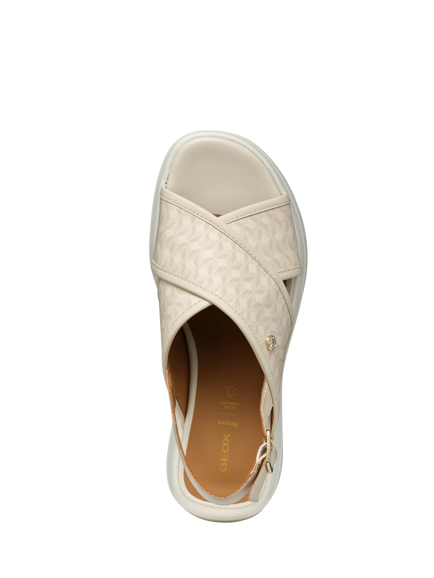 Sandali zeppa Beige Geox