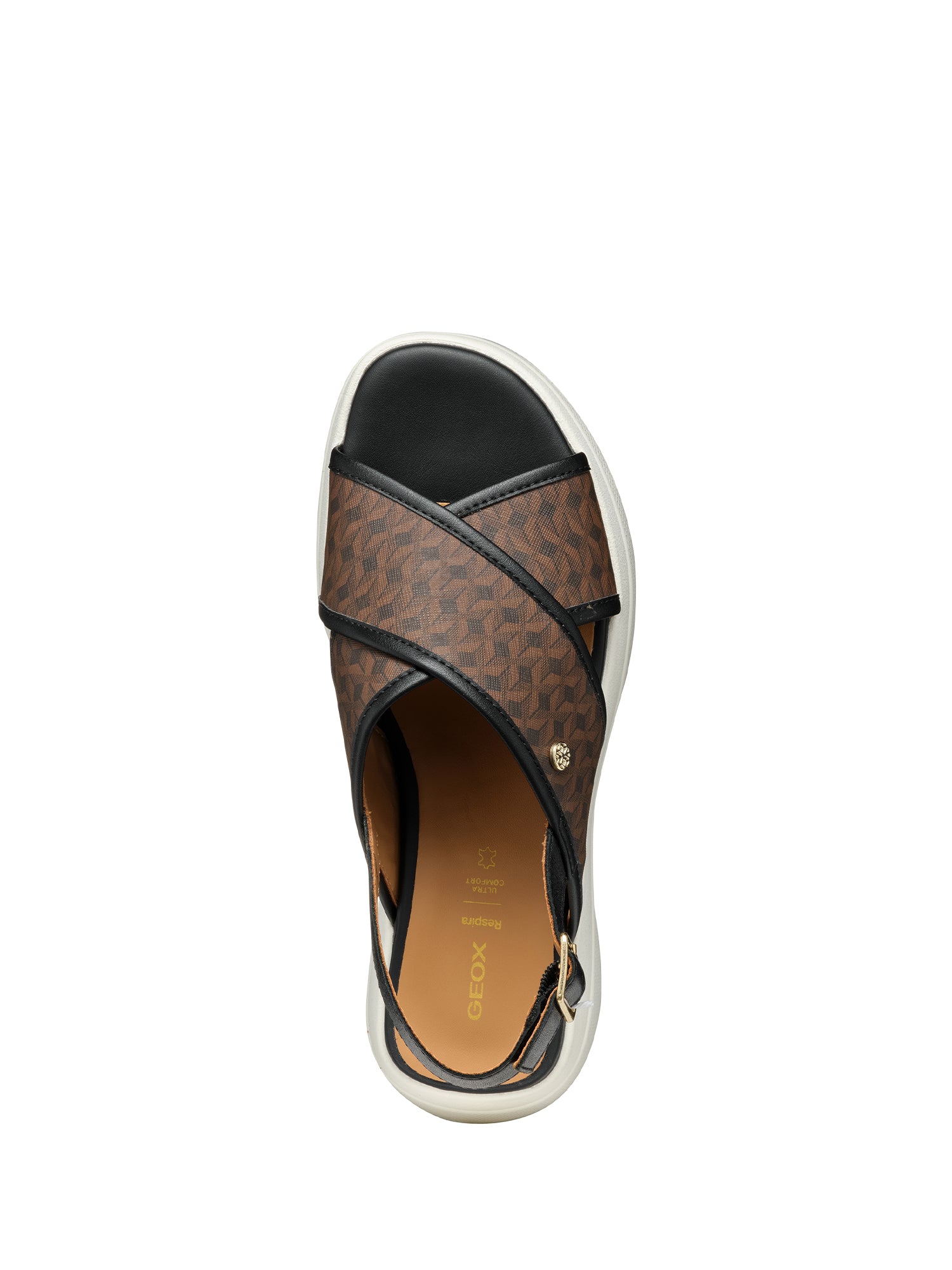 Sandali zeppa Marrone Geox