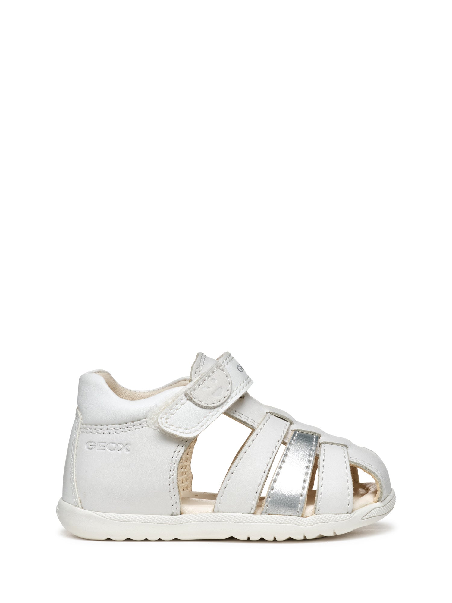 Sandali con strappi Bianco Geox