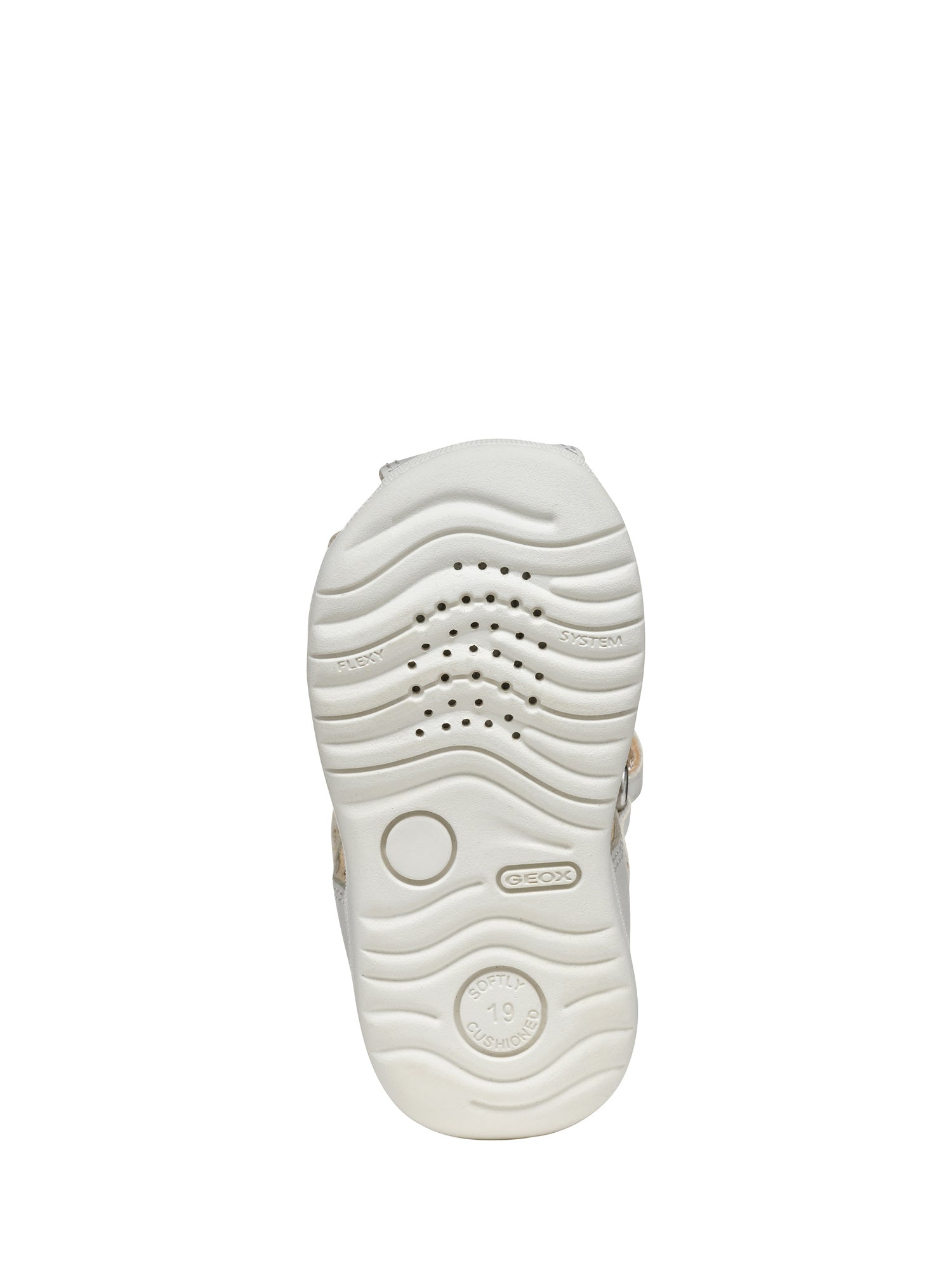 Sandali con strappi Bianco Geox