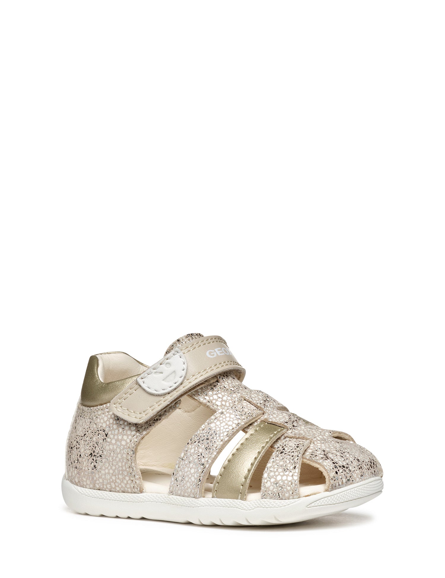 Sandali con strappi Dorato Geox