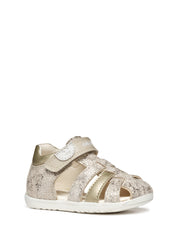 Sandali con strappi Dorato Geox