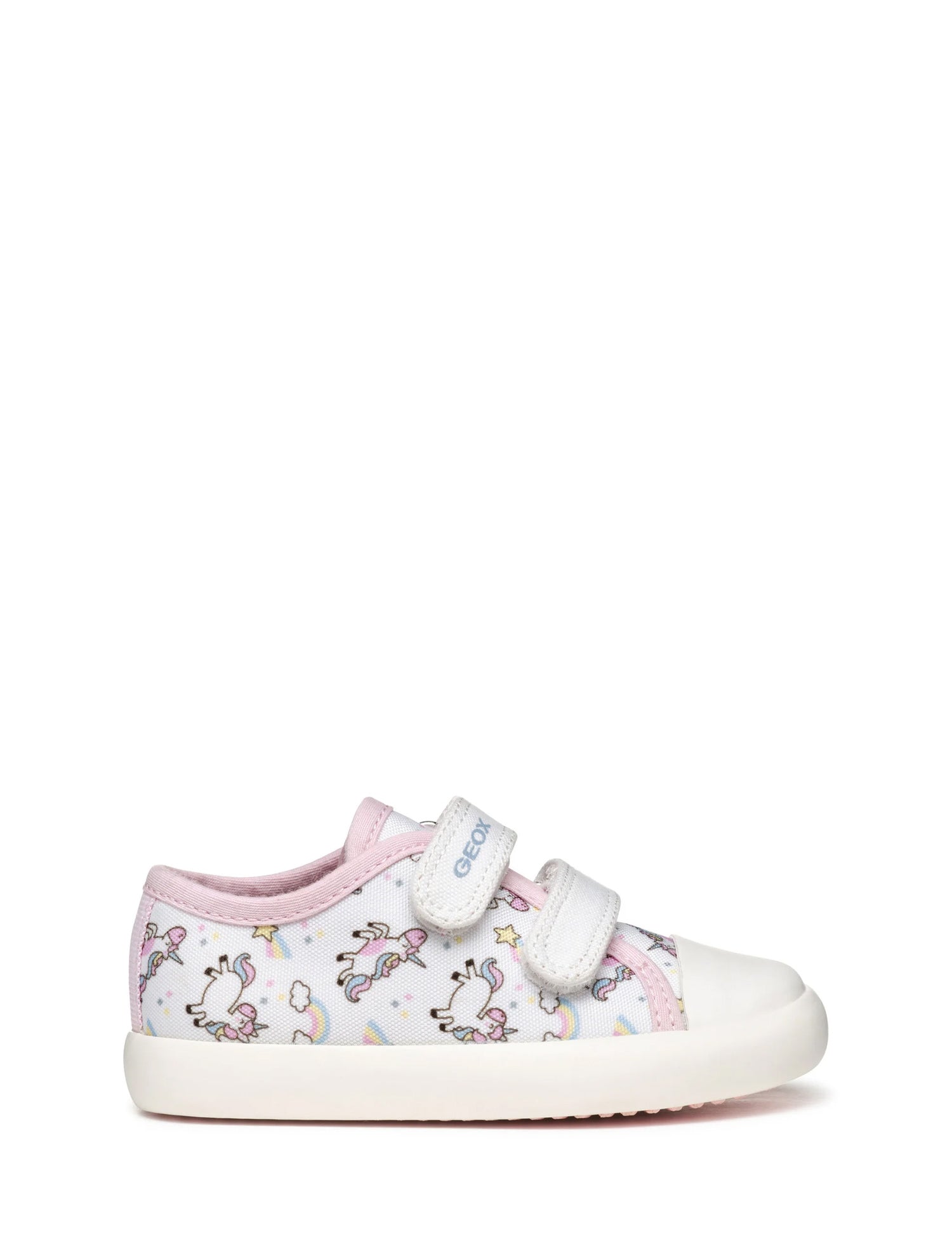 Scarpe con strappi Bianco Rosa Geox