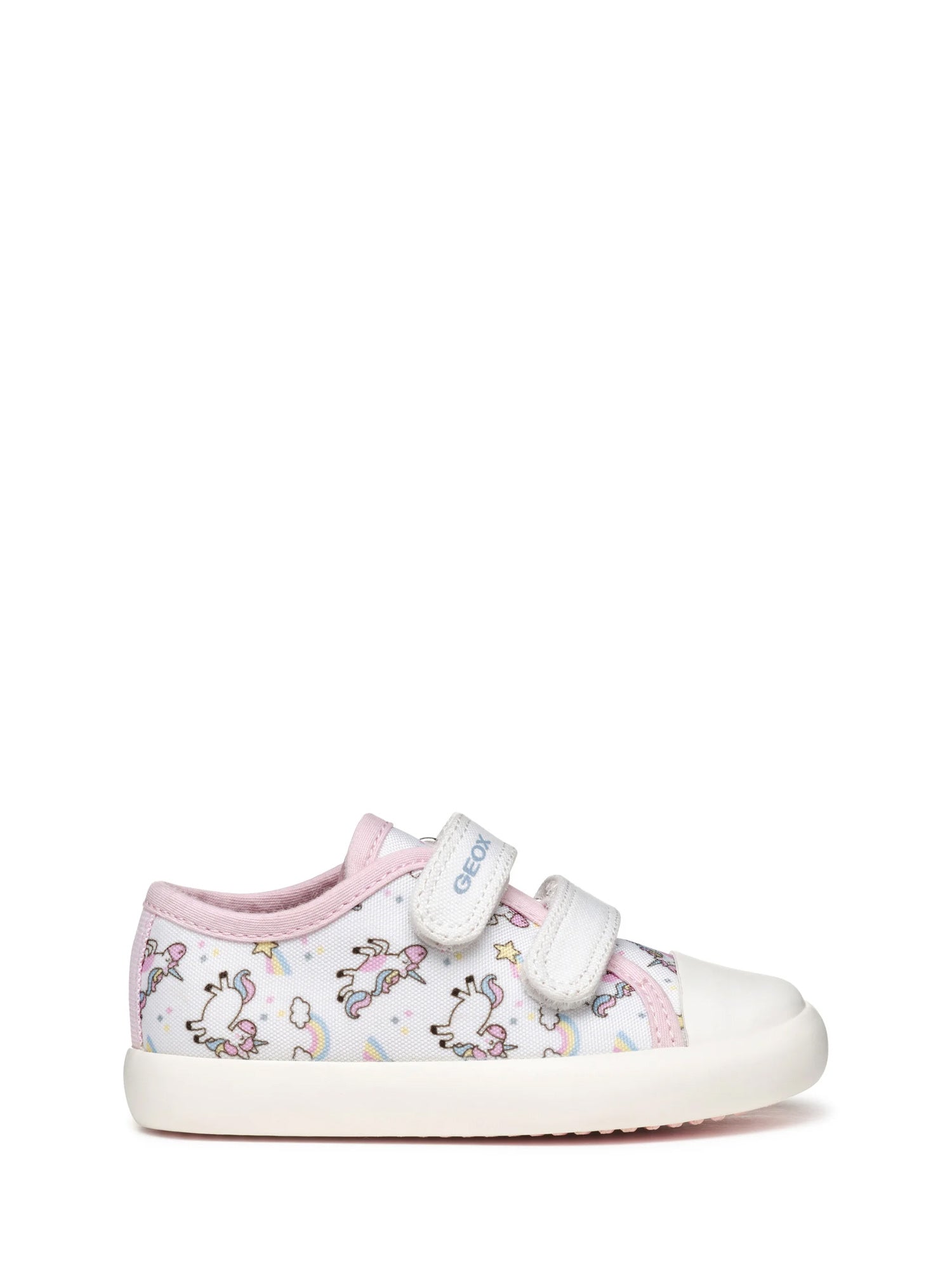 Scarpe con strappi Bianco Rosa Geox