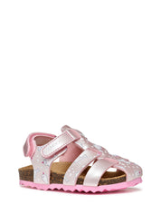 Sandali con strappi Rosa Geox