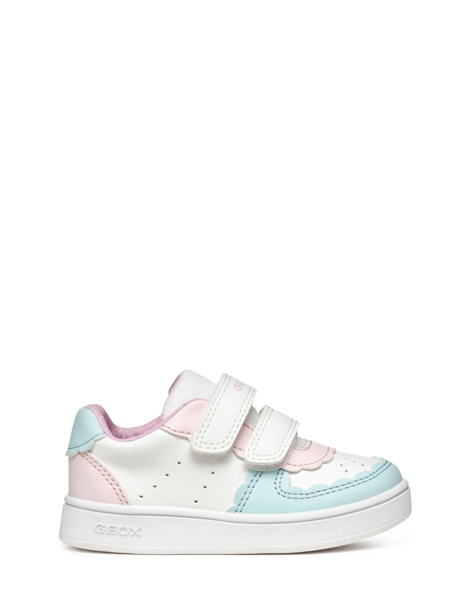 Scarpe con strappi Bianco Rosa Geox