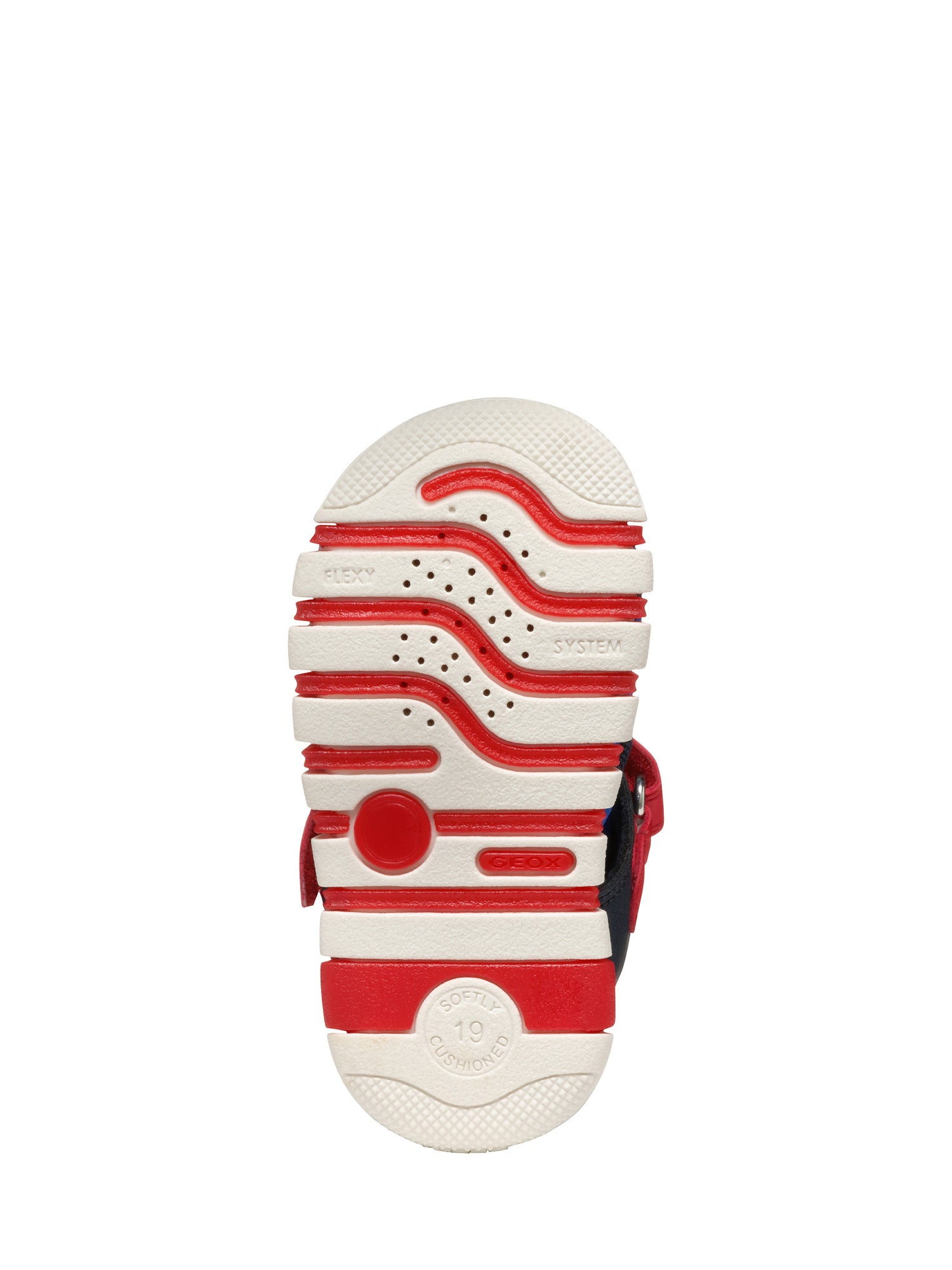 Sandali con strappi Blu Geox