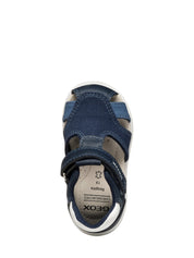 Sandali con strappi Blu Geox