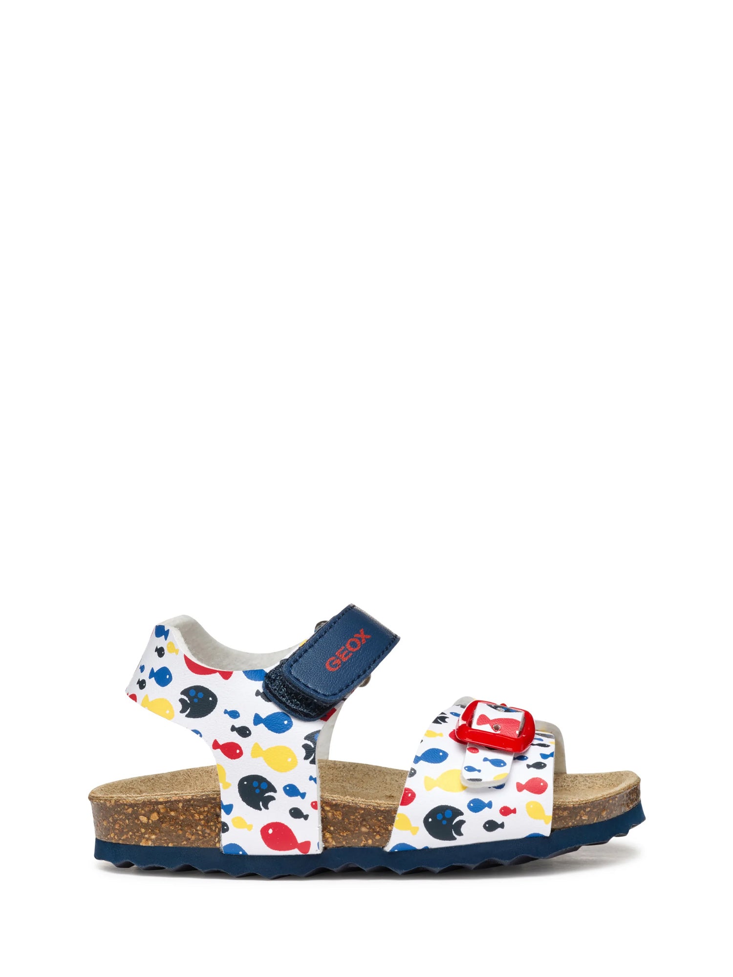 Sandali con strappi Bianco Geox