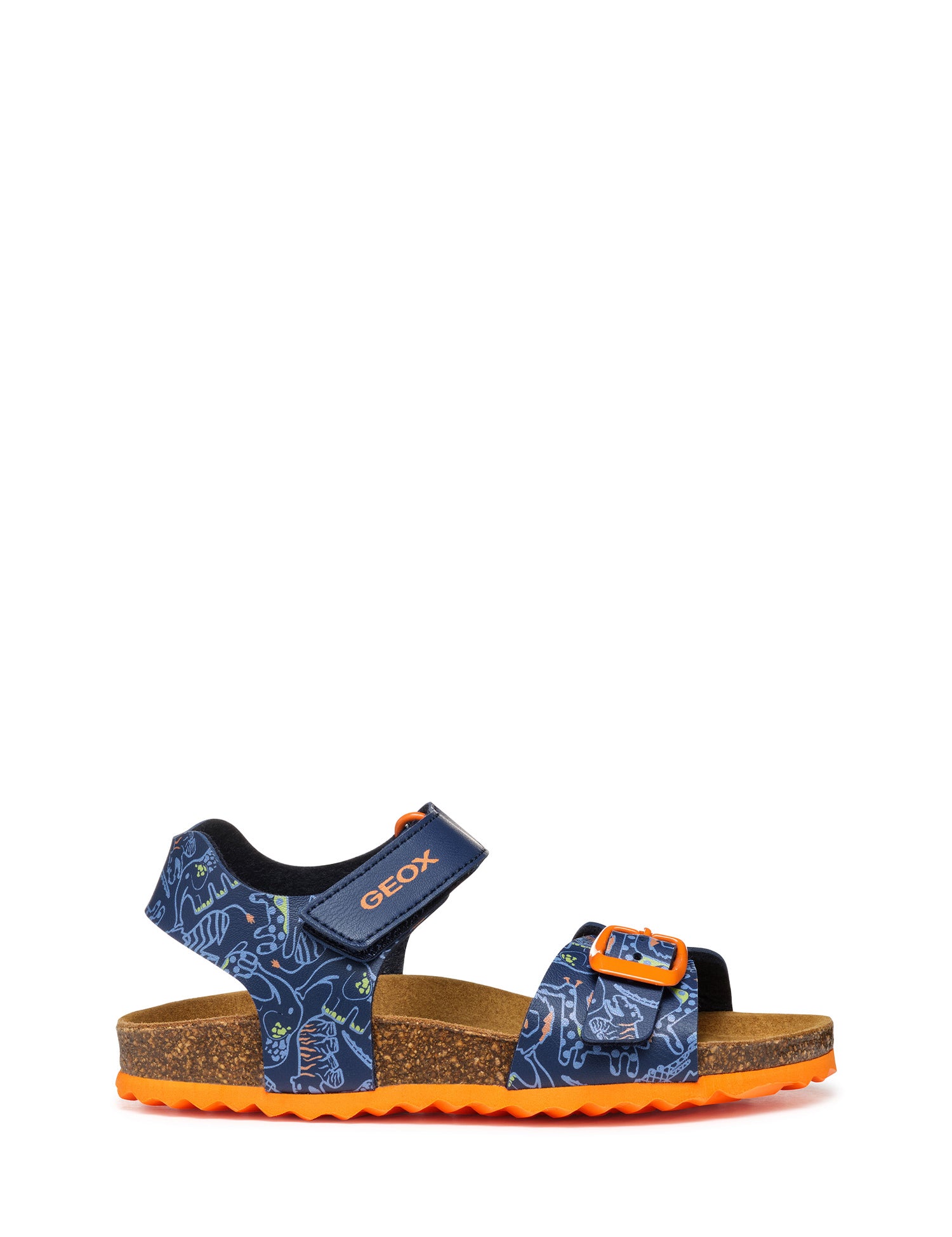 Sandali con strappi Blu Geox