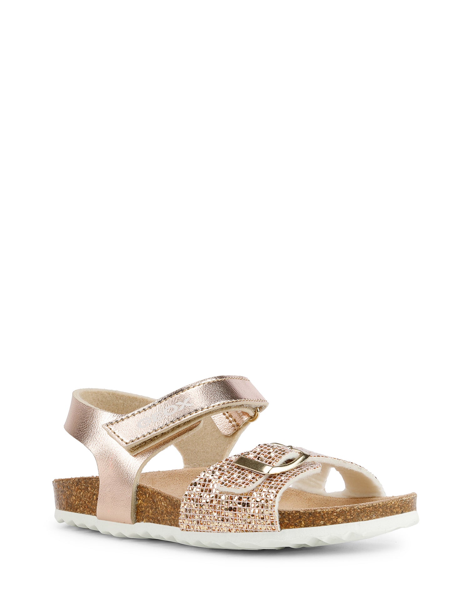 Sandali con strappi Dorato Geox