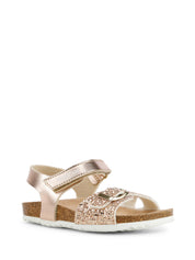 Sandali con strappi Dorato Geox