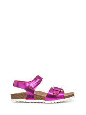 Sandali con strappi Fucsia Geox