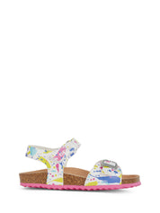 Sandali con strappi Multicolore Geox