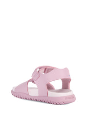 Sandali con strappi Rosa Geox