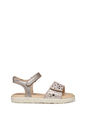 Sandali con strappi Beige Geox