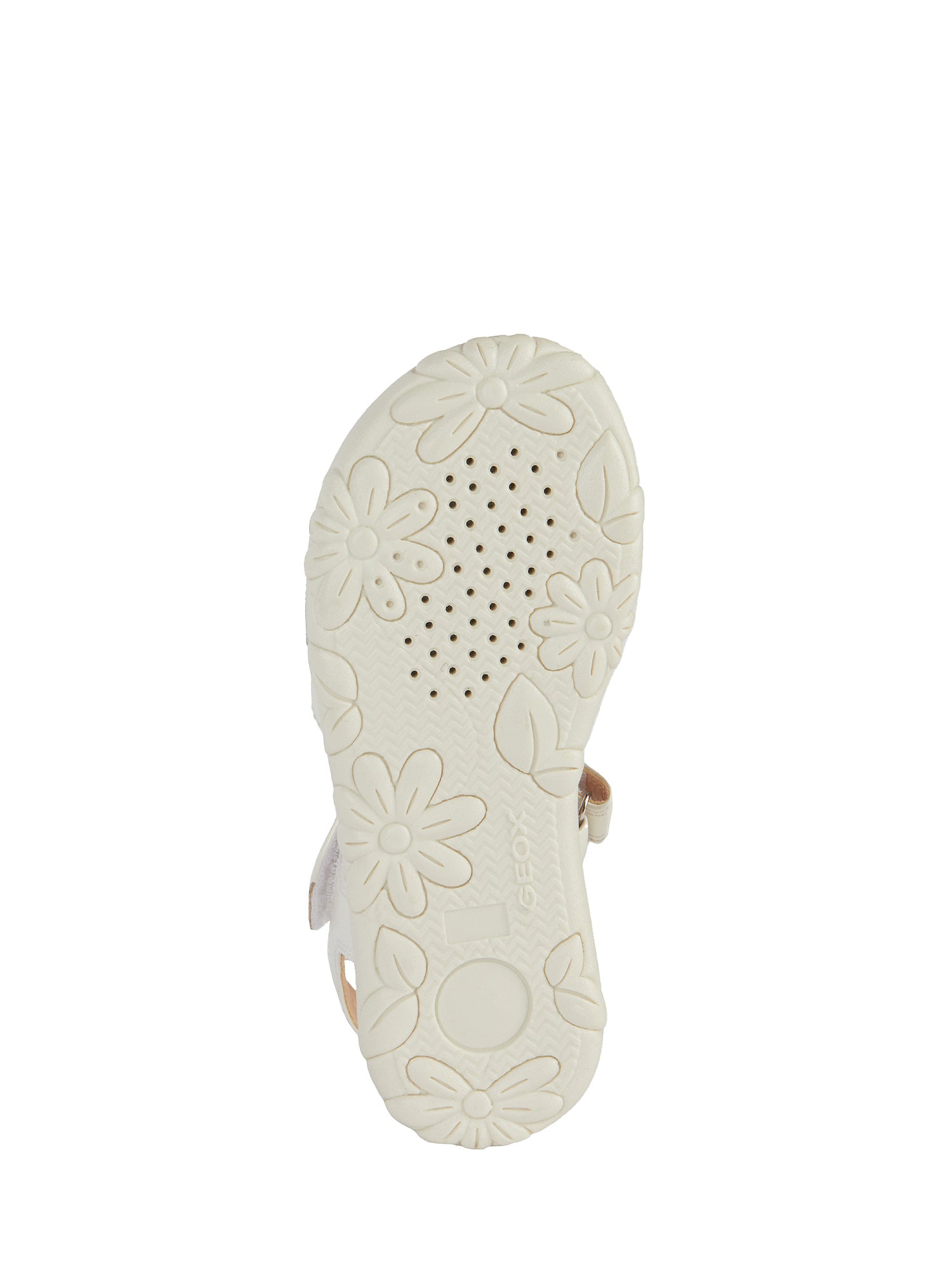 Sandali con strappi Bianco Geox