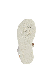 Sandali con strappi Bianco Geox