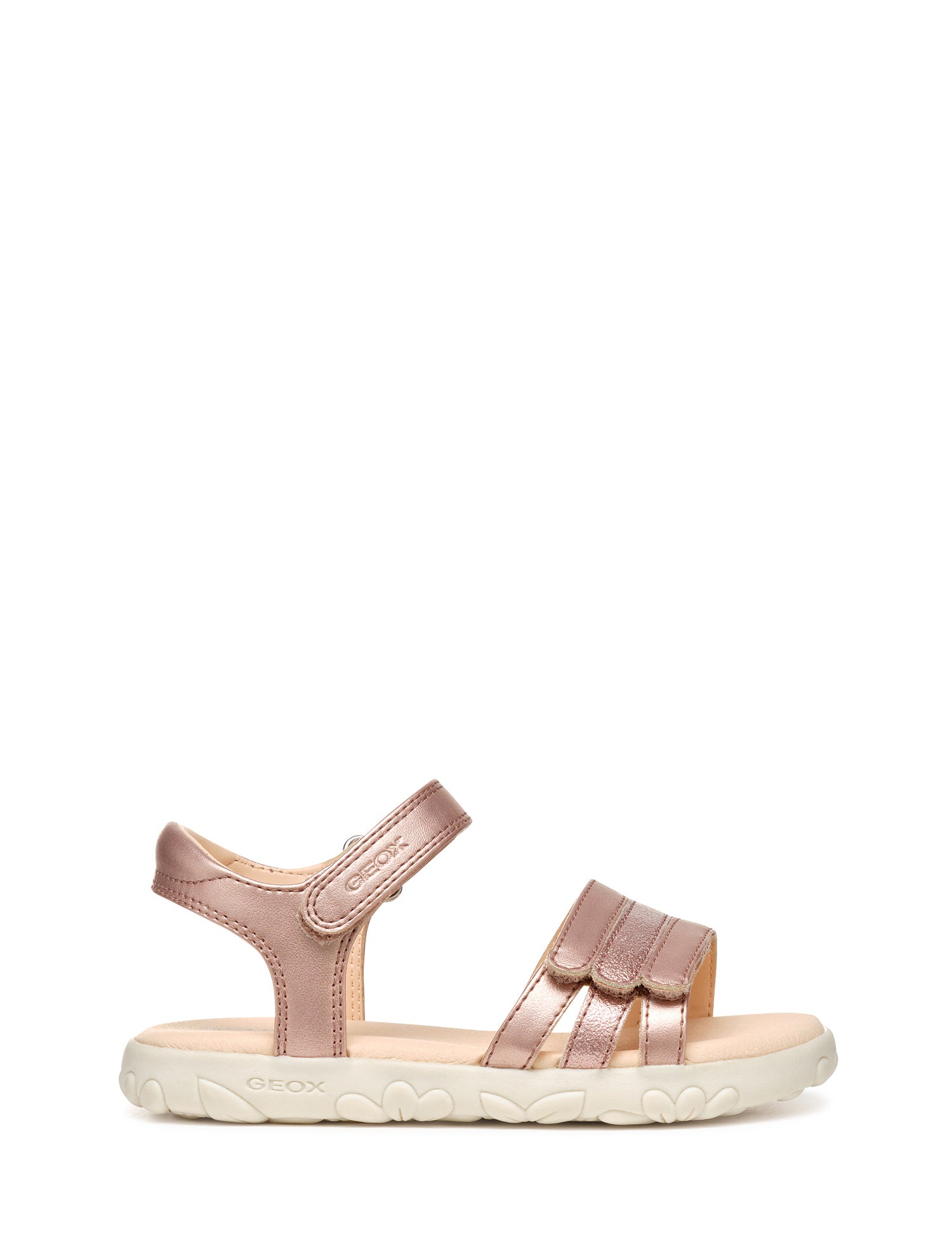 Sandali con strappi Rosa Geox