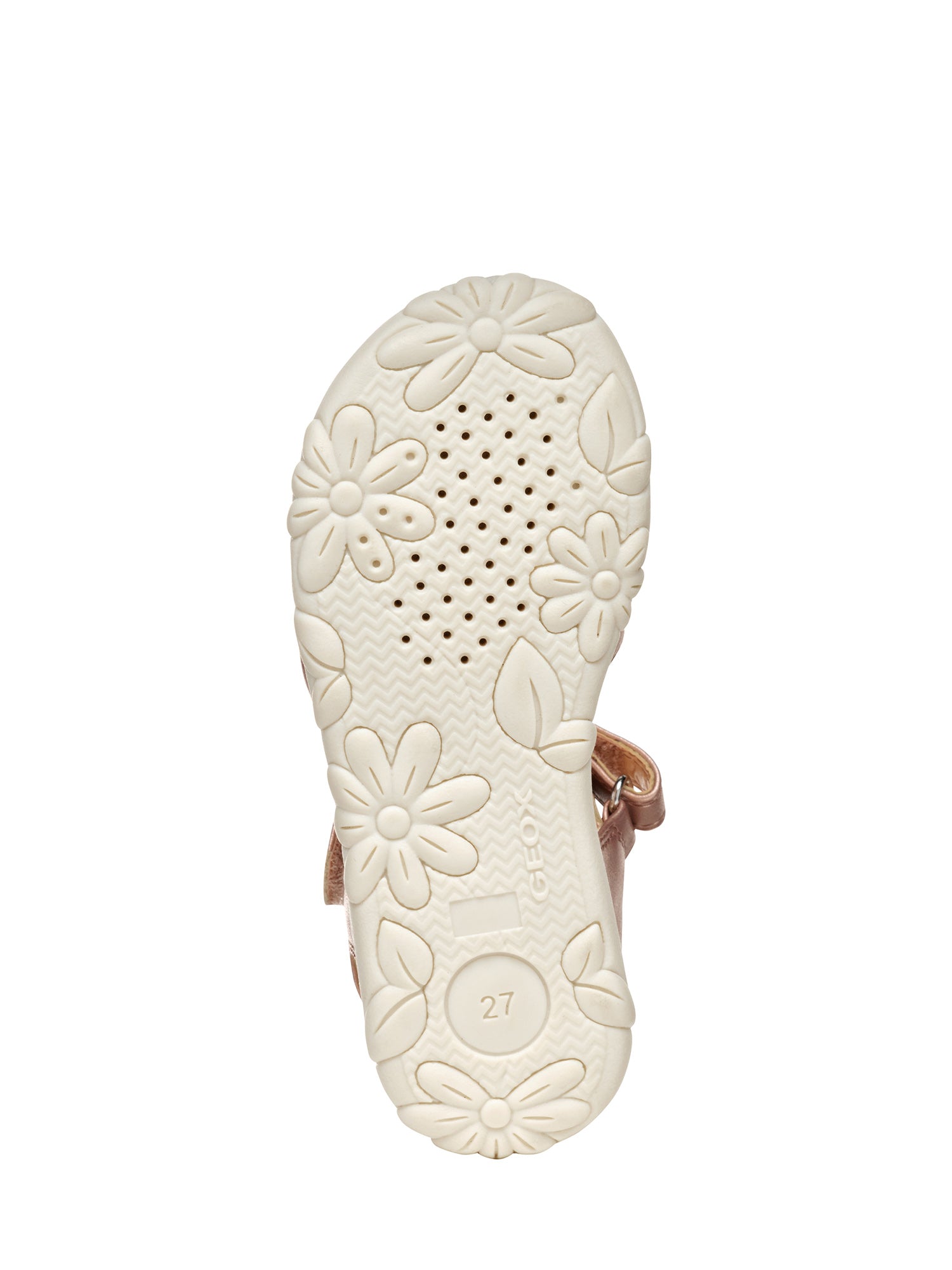 Sandali con strappi Rosa Geox