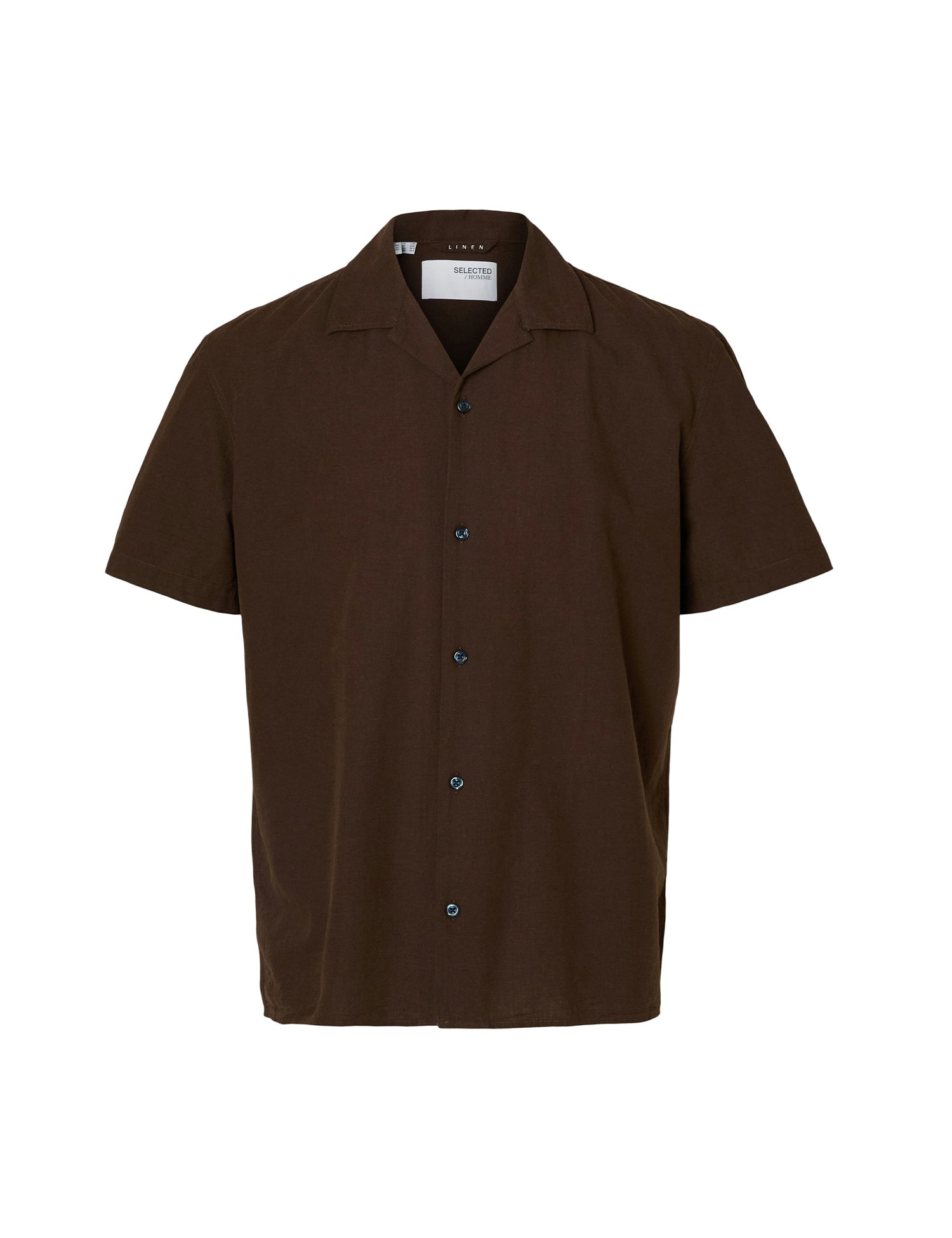 Camicie Marrone Selected Homme Black