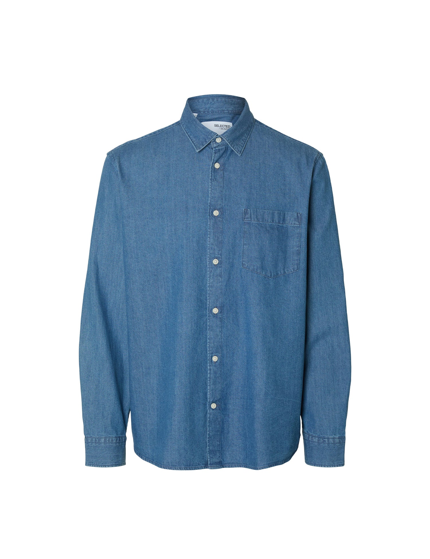 Camicie Blu Selected Homme Black