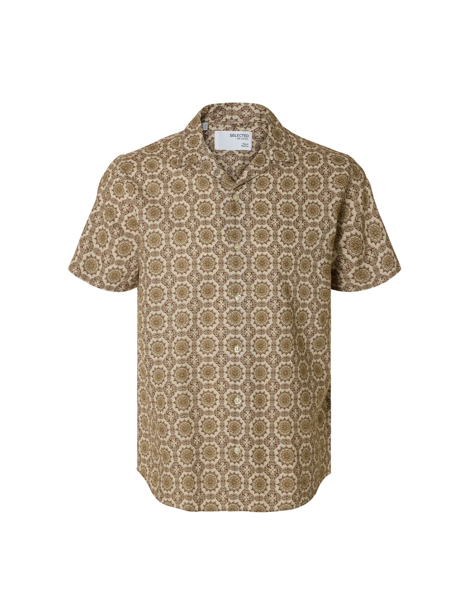 Camicie Beige Selected Homme Black