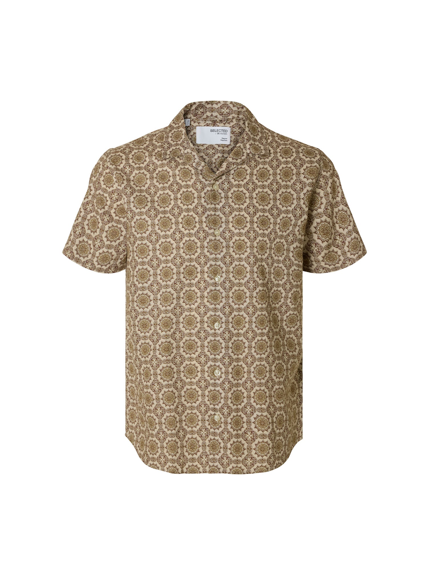 Camicie Beige Selected Homme Black