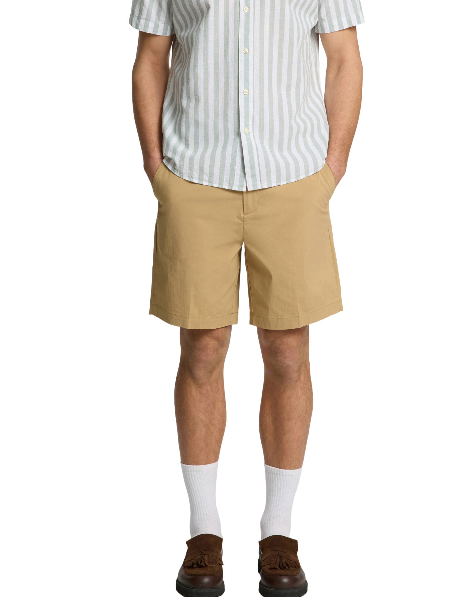 Bermuda Beige Selected Homme Black