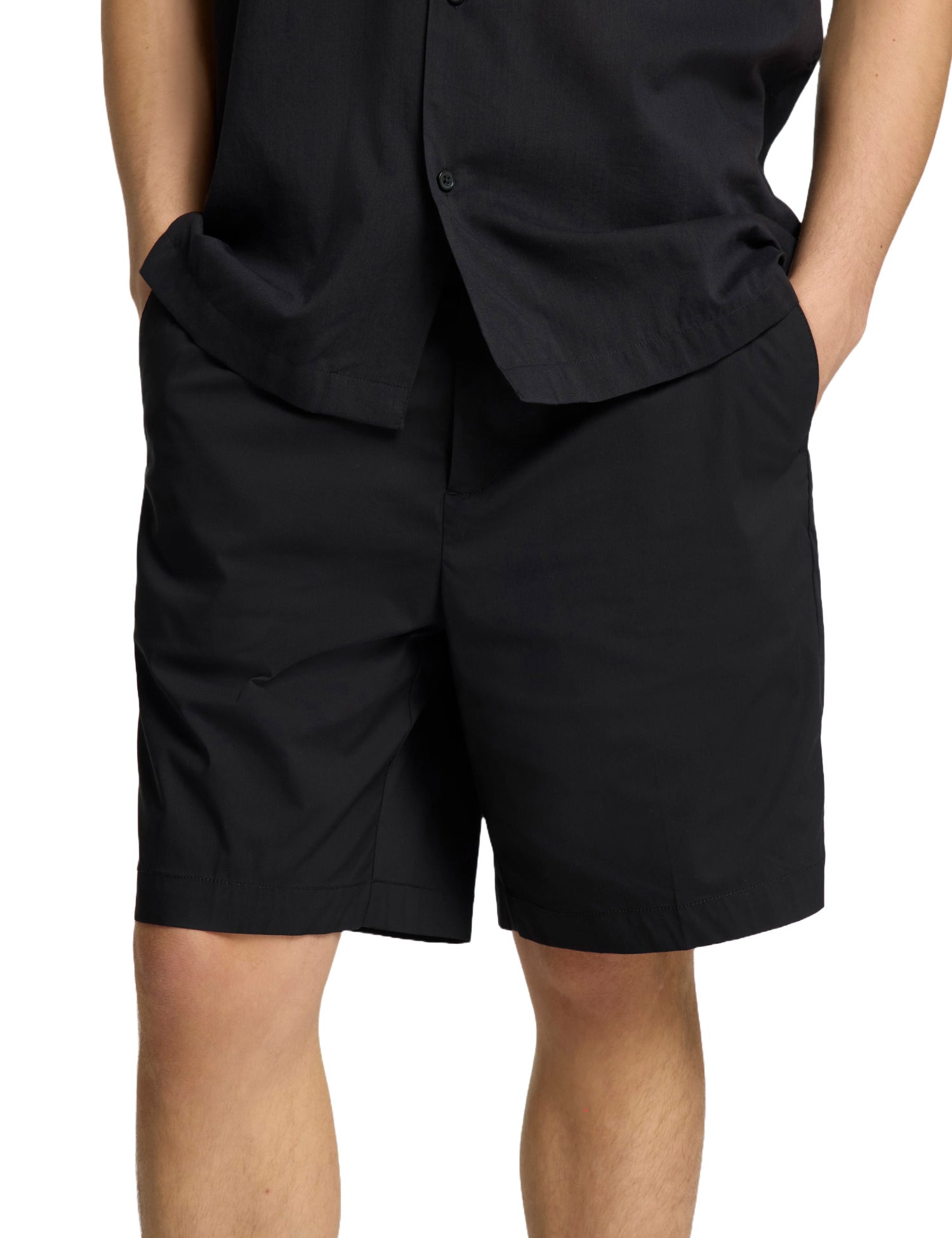 Bermuda Nero Selected Homme Black