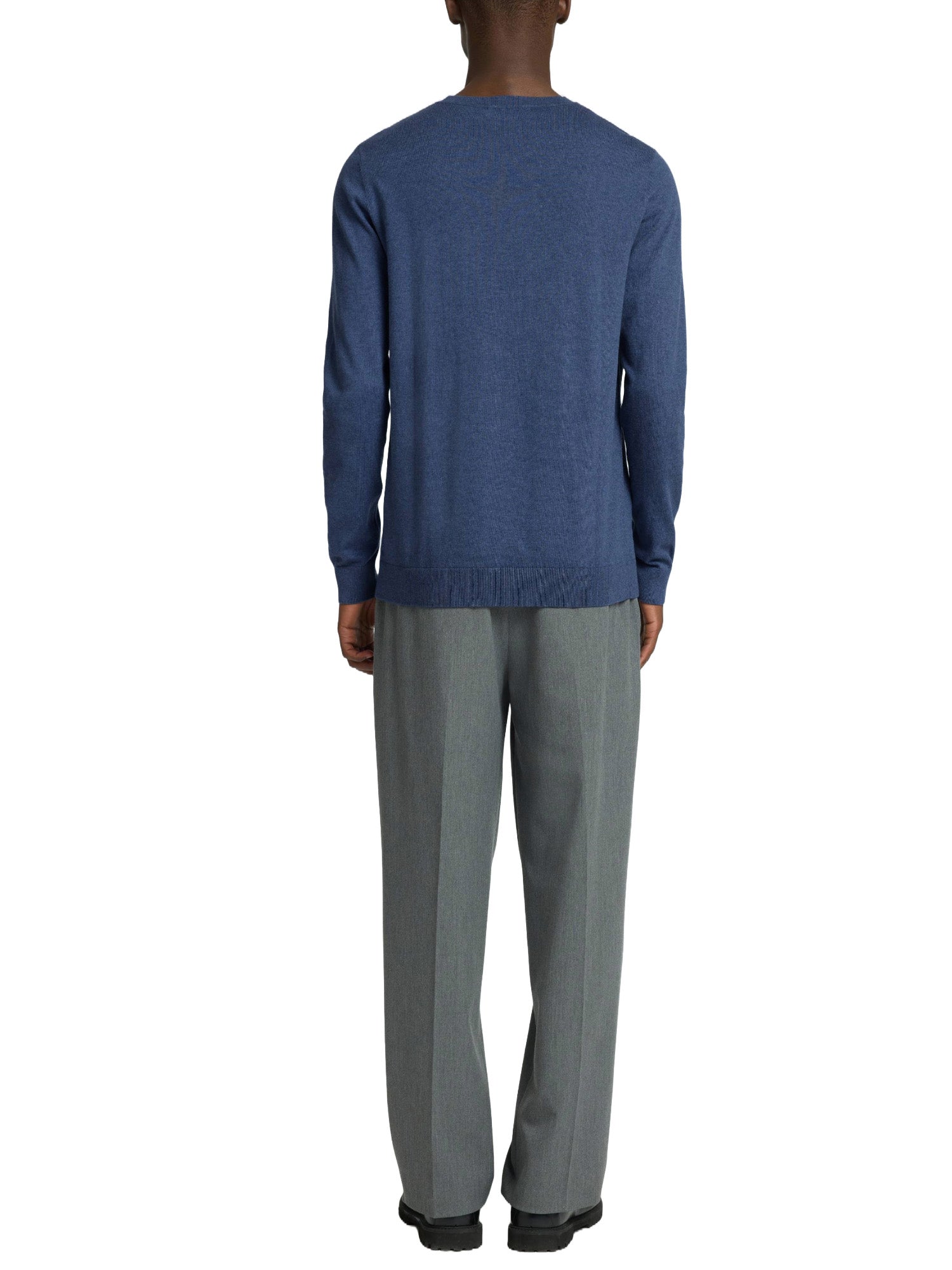 Maglioncini Blu Chiaro Selected Homme Black