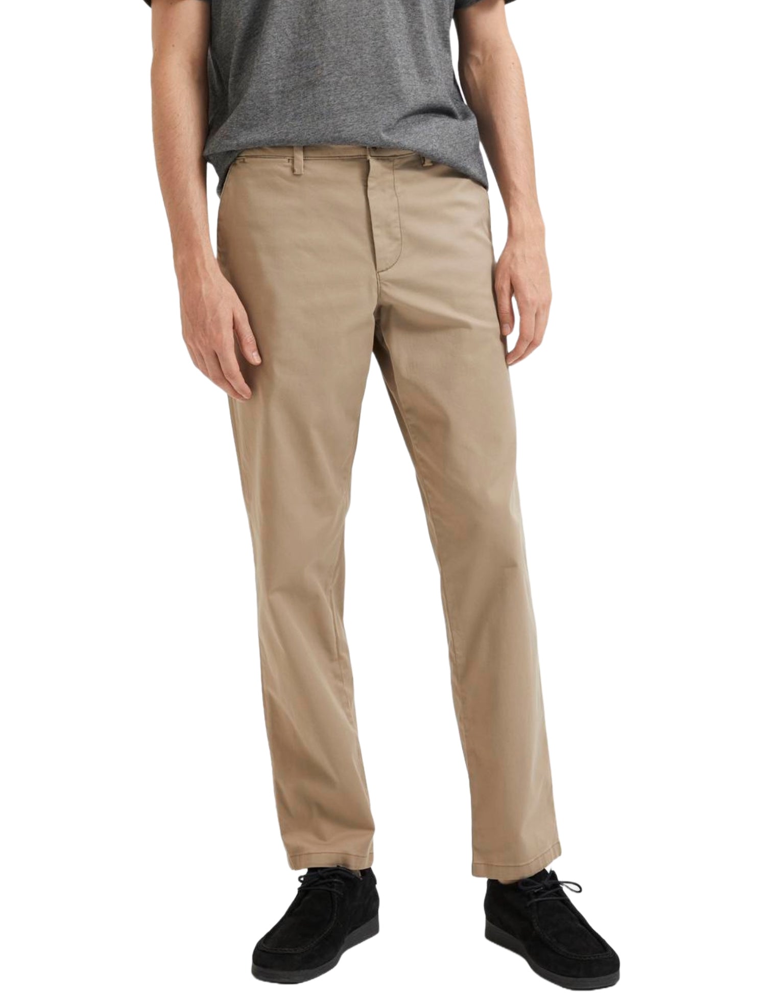 Pantaloni Beige Selected Homme Black