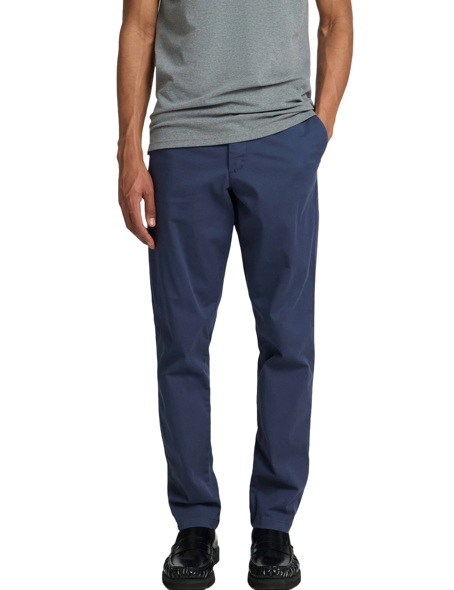 Pantaloni Blu Chiaro Selected Homme Black