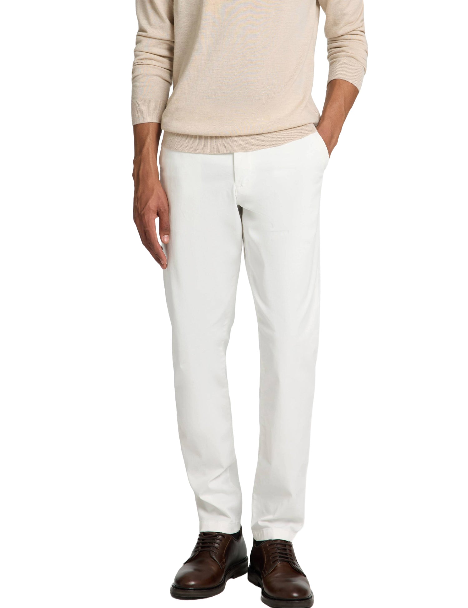 Pantaloni Bianco Selected Homme Black