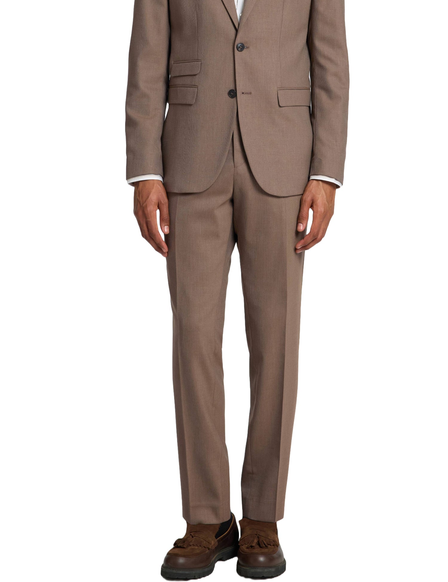 Pantaloni Marrone Selected Homme Black