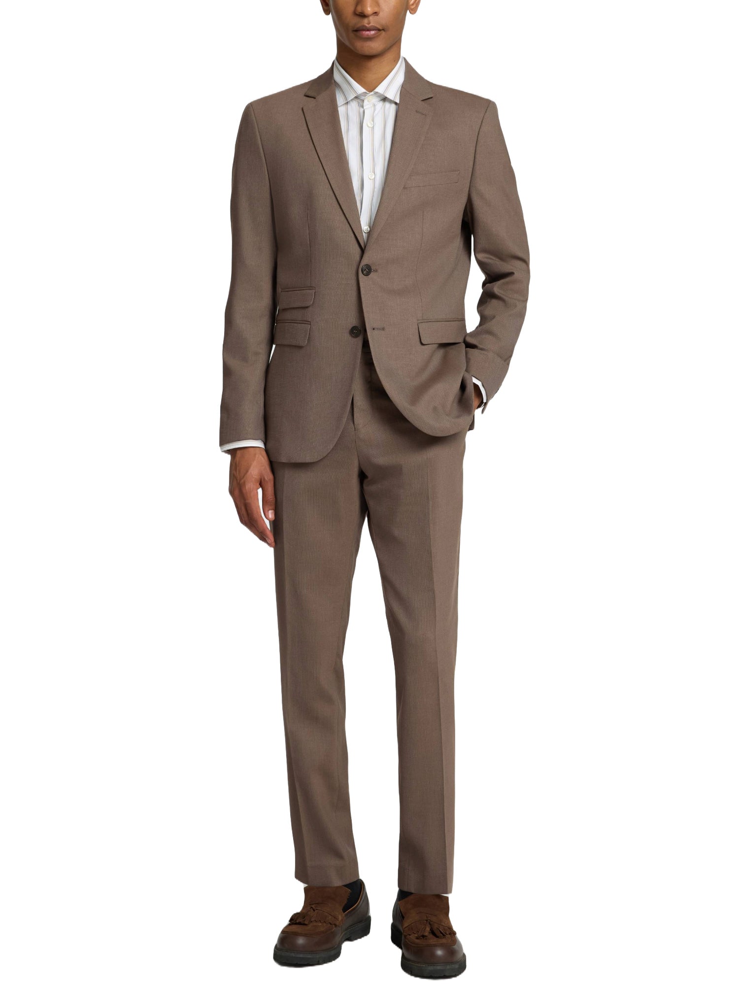Blazer Marrone Selected Homme Black