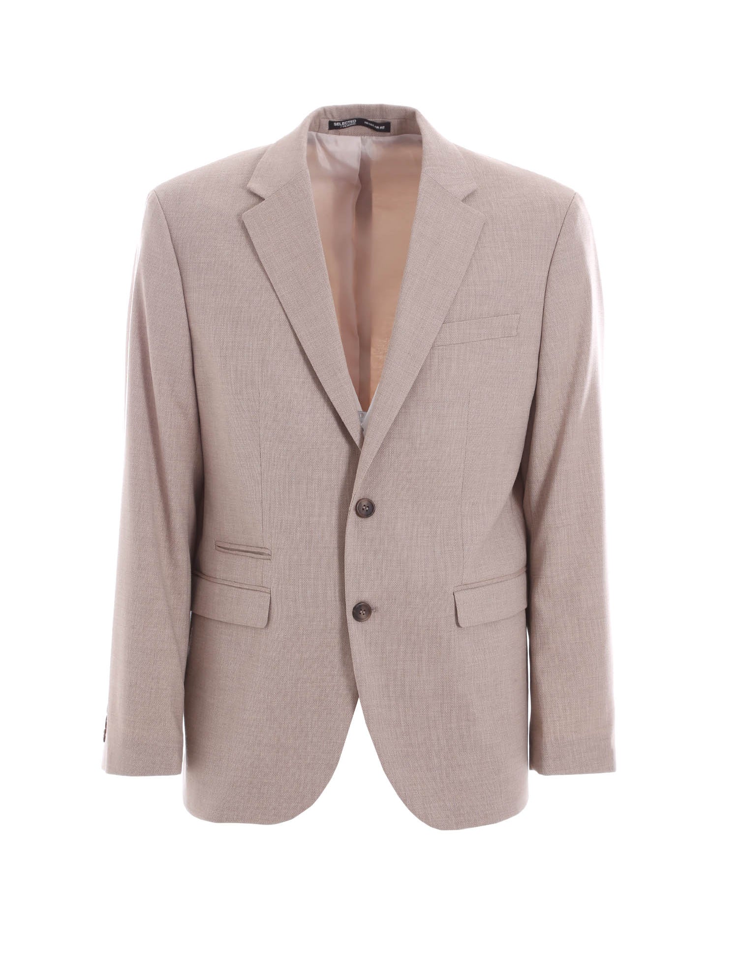 Blazer Beige Selected Homme Black