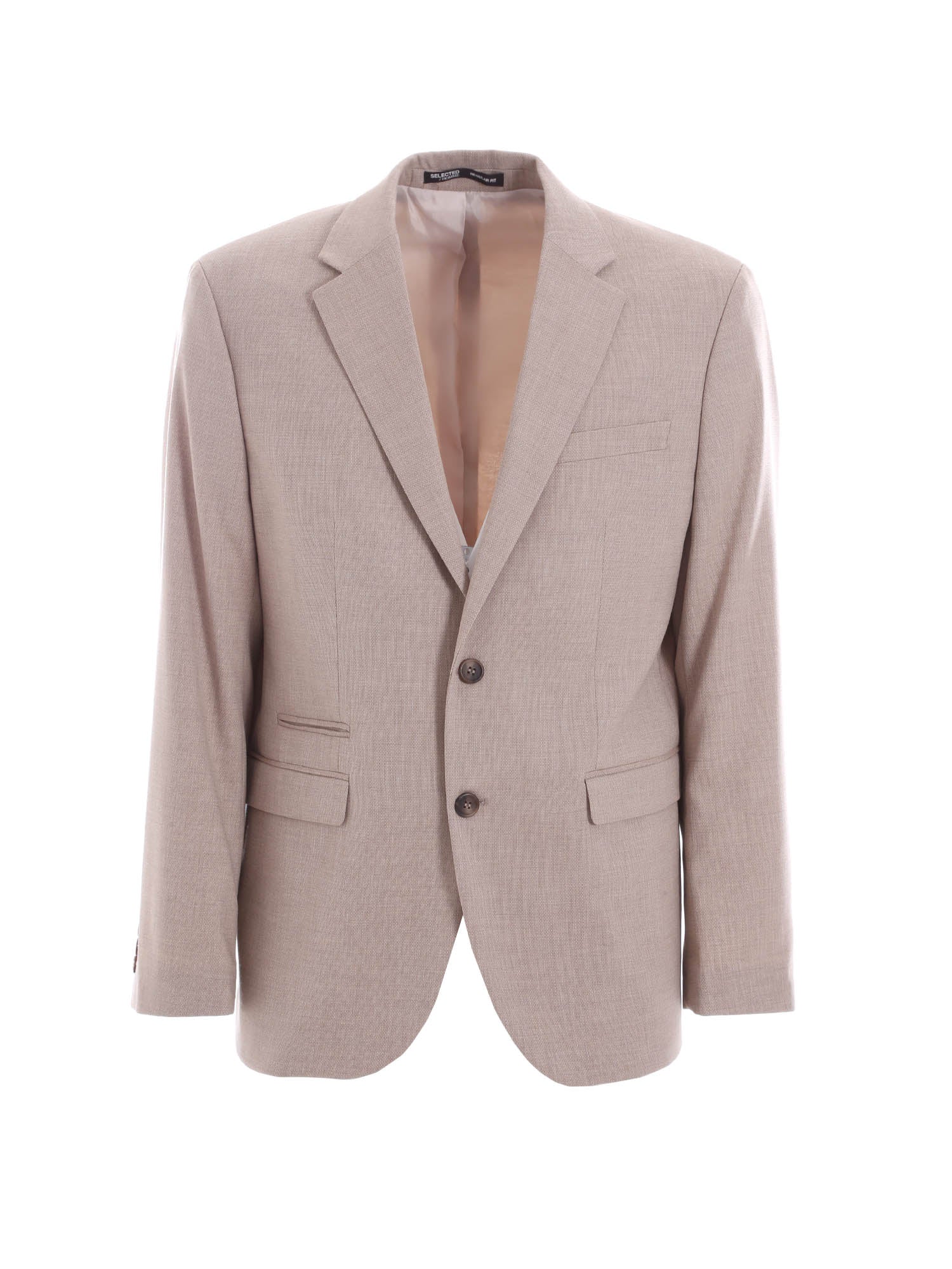 Blazer Beige Selected Homme Black