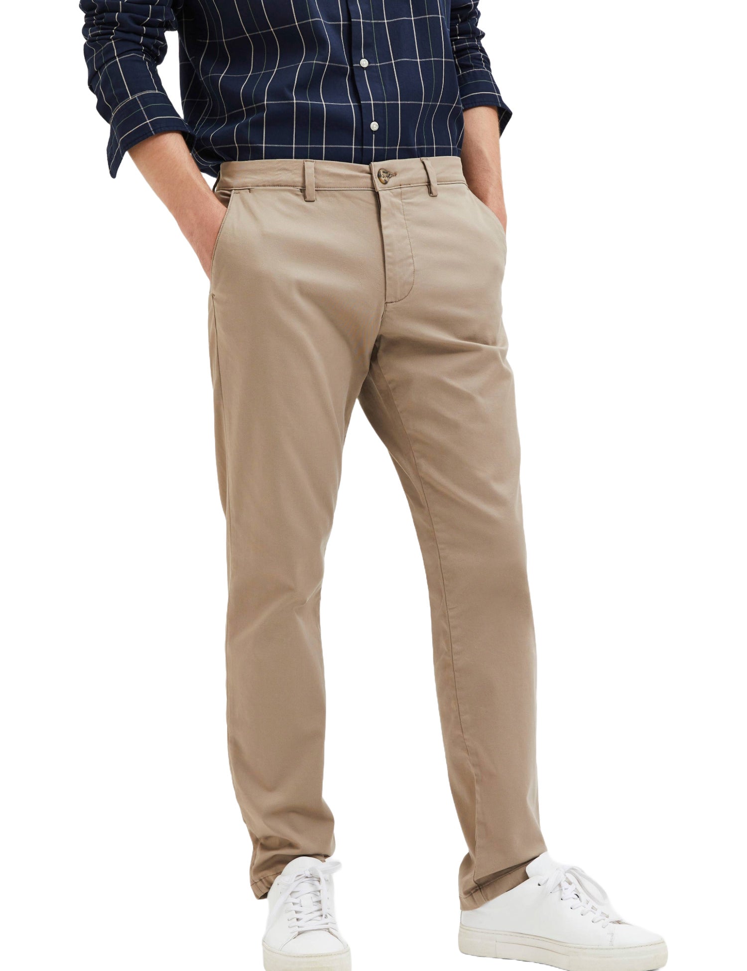 Pantaloni Beige Selected Homme Black