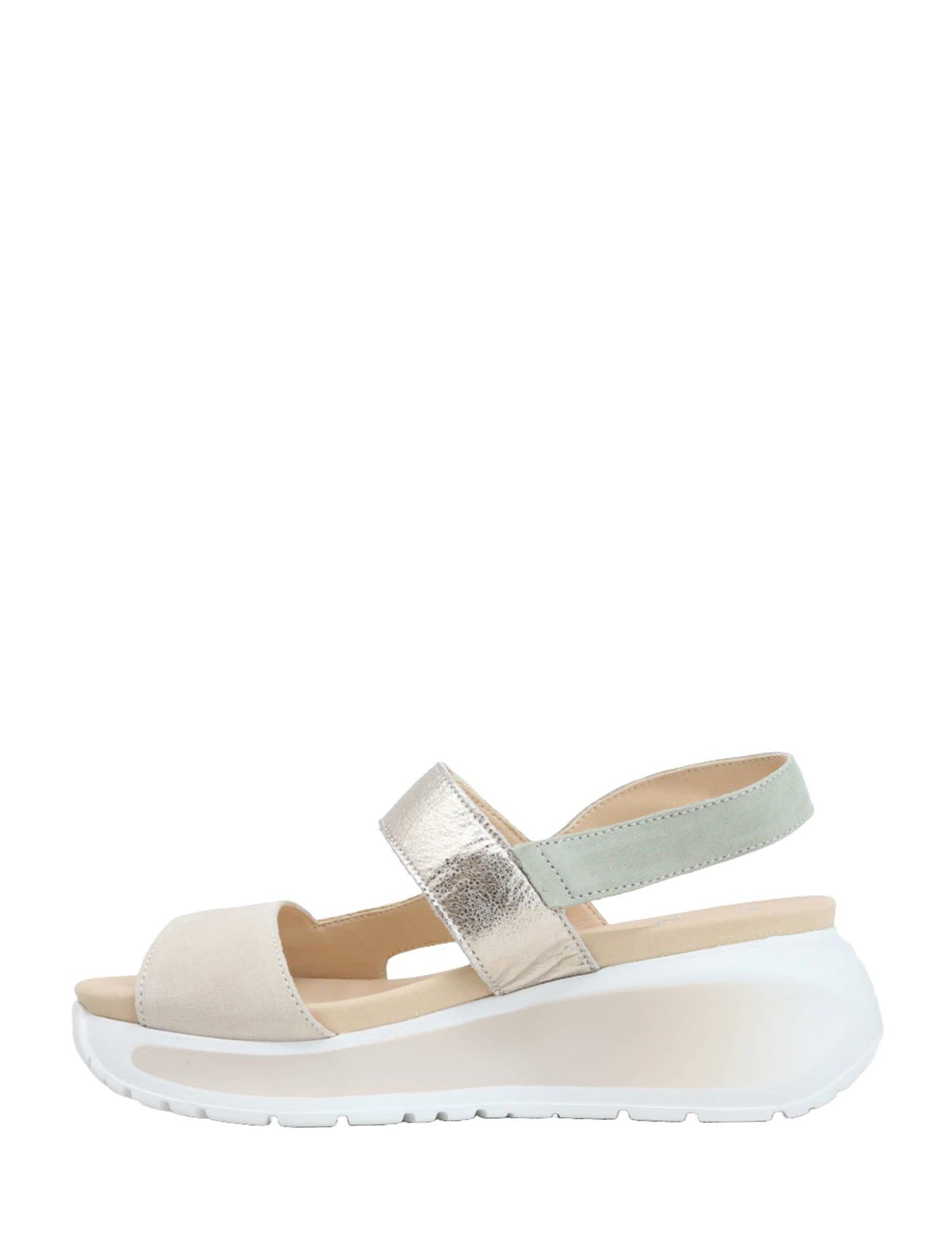 Sandali zeppa Beige Callaghan