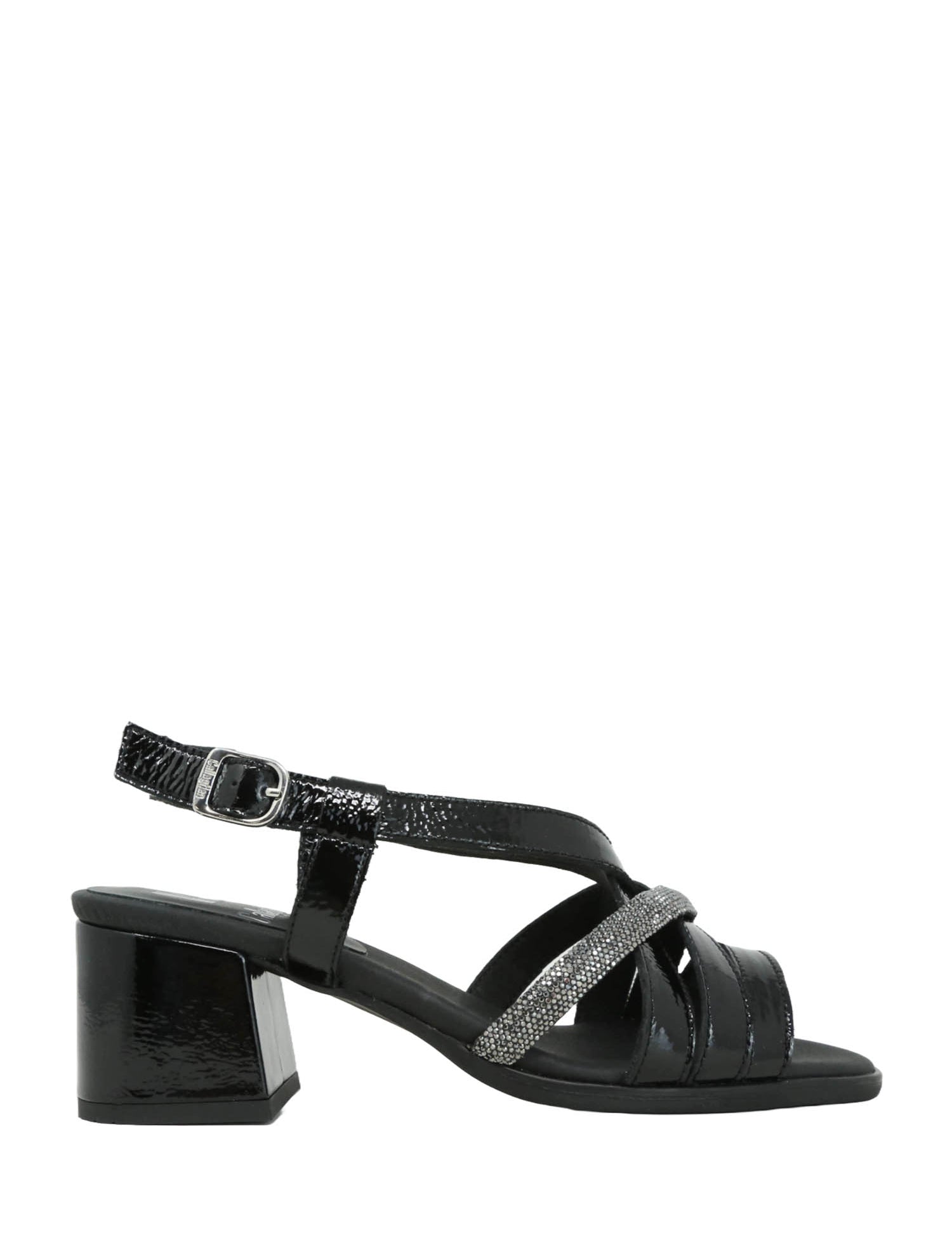 Sandali tacco Nero Callaghan