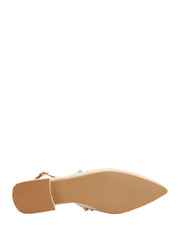 Sandali tacco Beige Keys