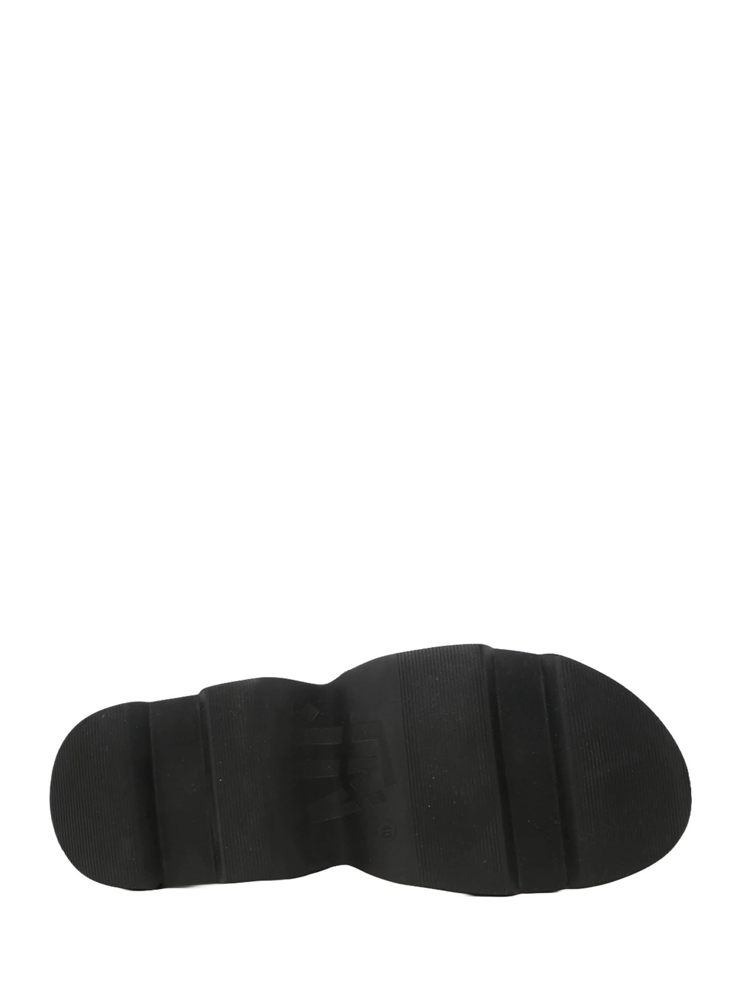 Sandali con strappi Nero Jeannot