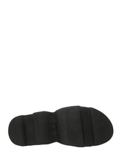Sandali con strappi Nero Jeannot