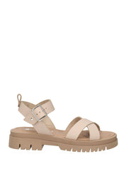 Sandali zeppa Rosa Lumberjack
