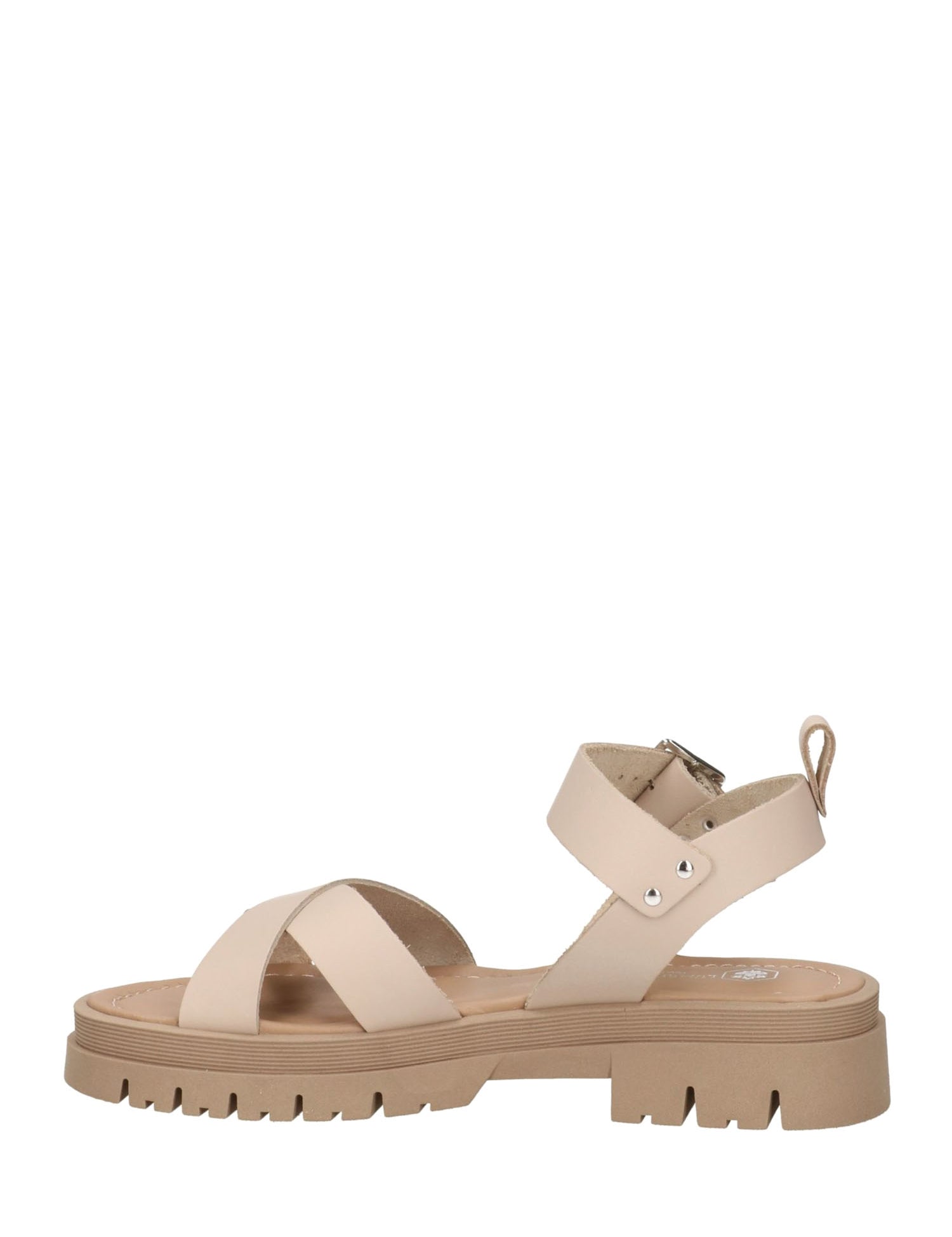 Sandali zeppa Rosa Lumberjack