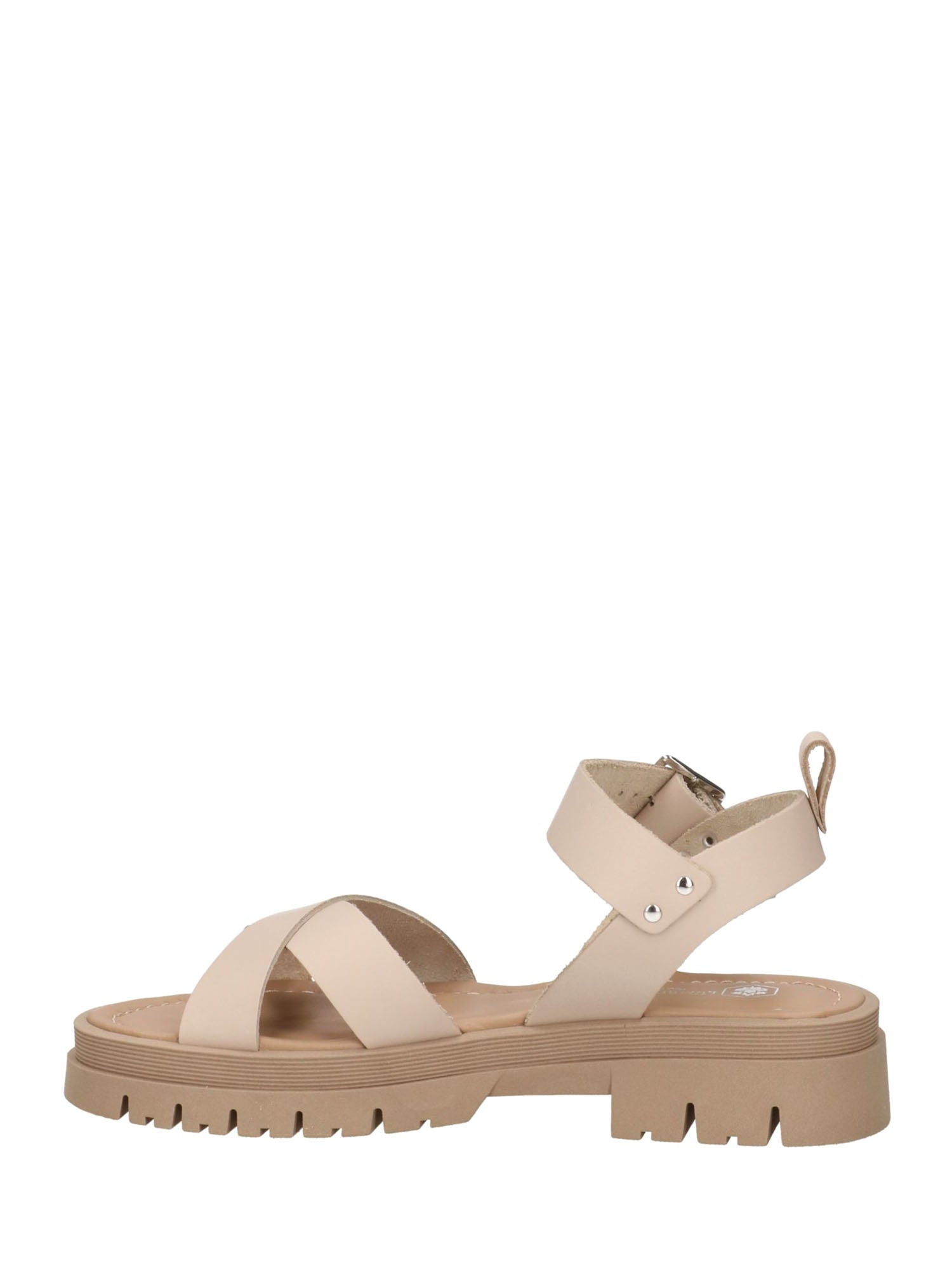 Sandali zeppa Rosa Lumberjack