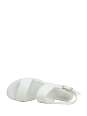Sandali zeppa Bianco Lumberjack