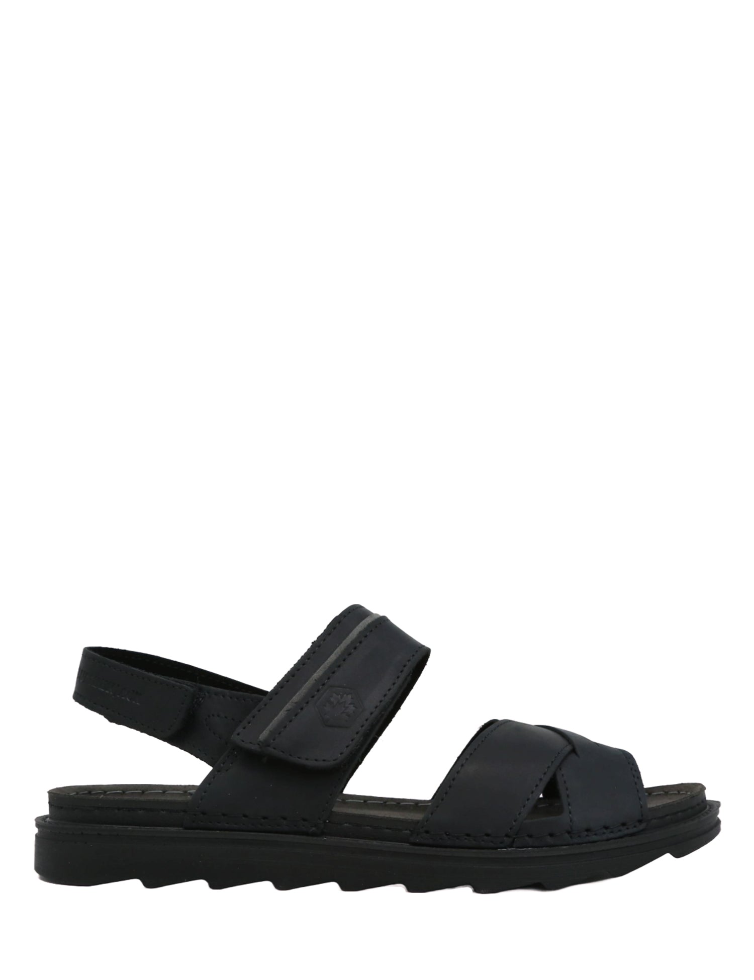 Sandali con strappi Nero Lumberjack