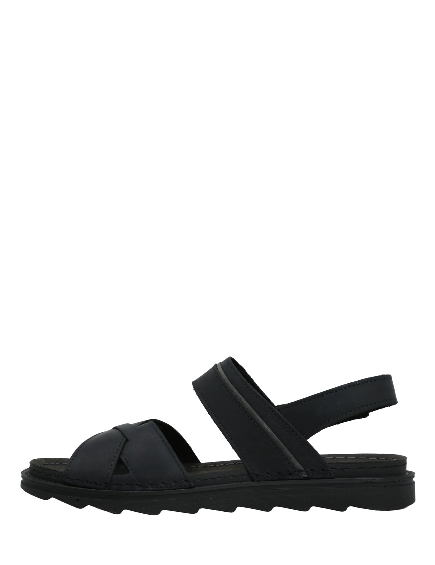 Sandali con strappi Nero Lumberjack